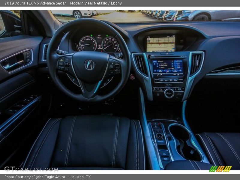 Modern Steel Metallic / Ebony 2019 Acura TLX V6 Advance Sedan