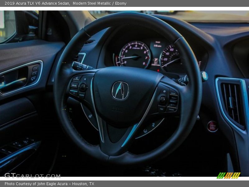 Modern Steel Metallic / Ebony 2019 Acura TLX V6 Advance Sedan