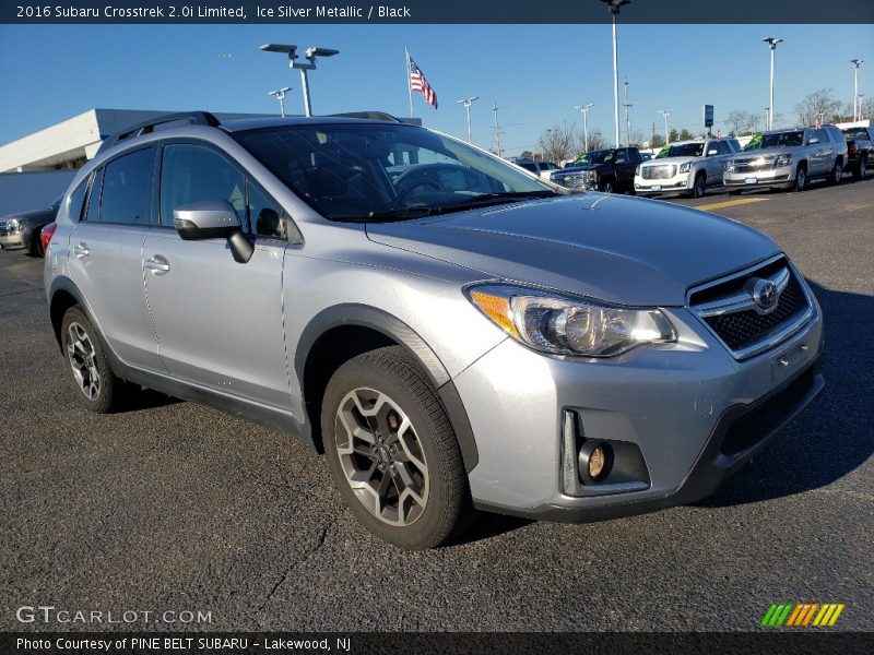 Ice Silver Metallic / Black 2016 Subaru Crosstrek 2.0i Limited