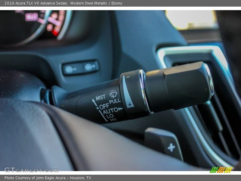 Modern Steel Metallic / Ebony 2019 Acura TLX V6 Advance Sedan