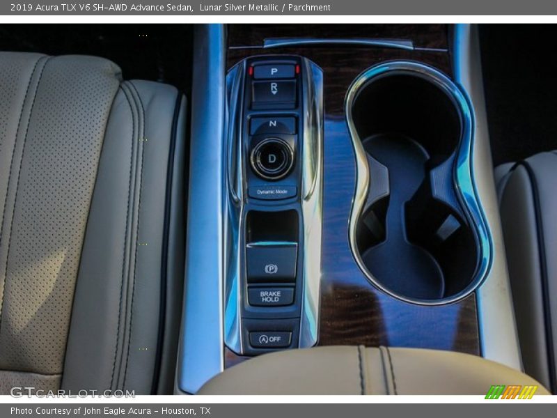 Lunar Silver Metallic / Parchment 2019 Acura TLX V6 SH-AWD Advance Sedan