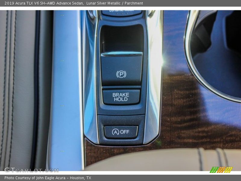 Lunar Silver Metallic / Parchment 2019 Acura TLX V6 SH-AWD Advance Sedan