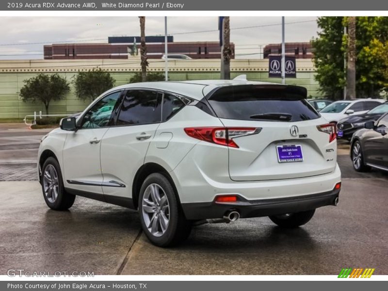White Diamond Pearl / Ebony 2019 Acura RDX Advance AWD