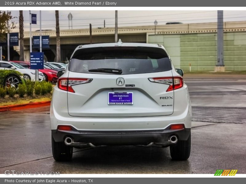 White Diamond Pearl / Ebony 2019 Acura RDX Advance AWD