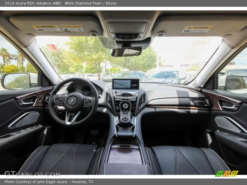 White Diamond Pearl / Ebony 2019 Acura RDX Advance AWD