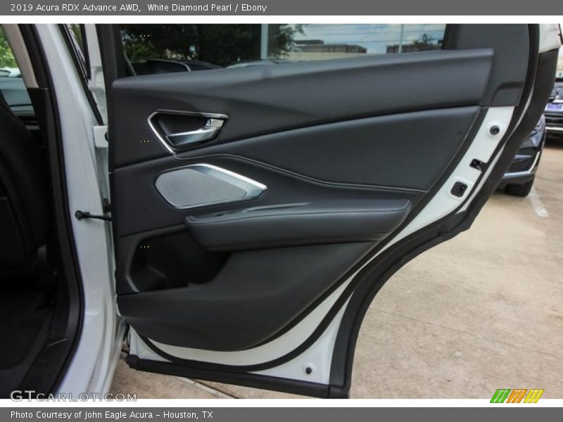 White Diamond Pearl / Ebony 2019 Acura RDX Advance AWD