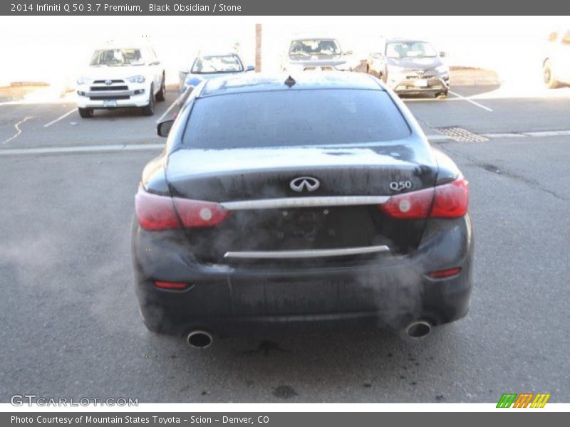 Black Obsidian / Stone 2014 Infiniti Q 50 3.7 Premium
