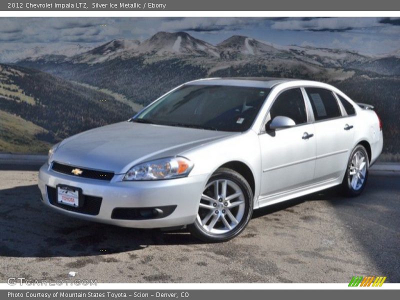 Silver Ice Metallic / Ebony 2012 Chevrolet Impala LTZ