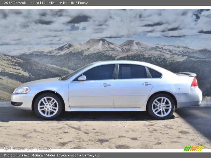 Silver Ice Metallic / Ebony 2012 Chevrolet Impala LTZ