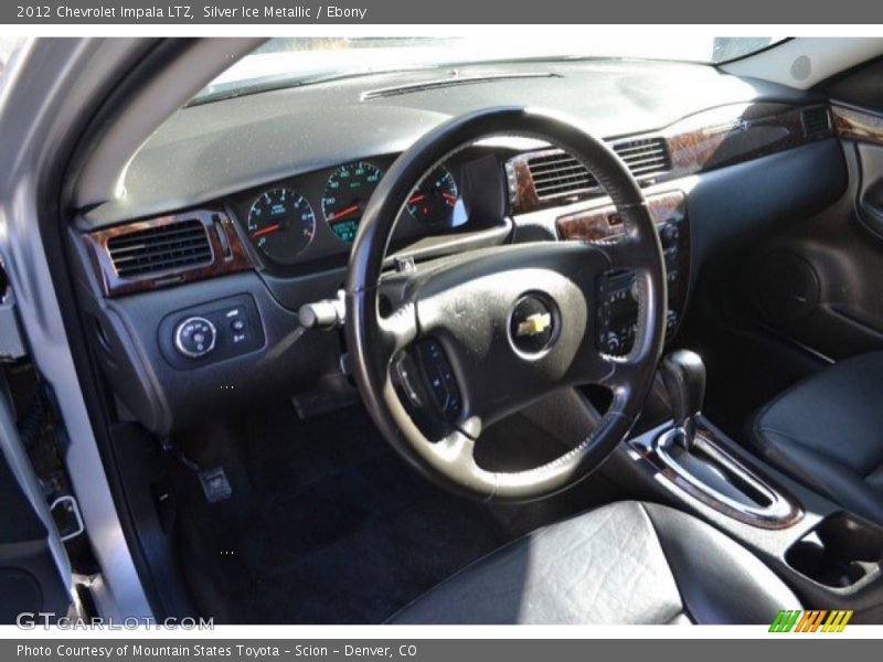 Silver Ice Metallic / Ebony 2012 Chevrolet Impala LTZ