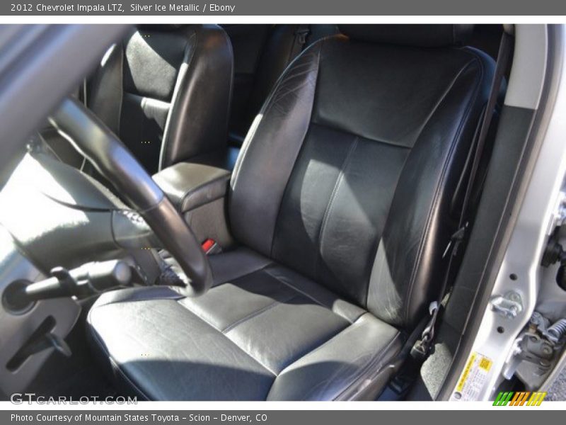 Silver Ice Metallic / Ebony 2012 Chevrolet Impala LTZ