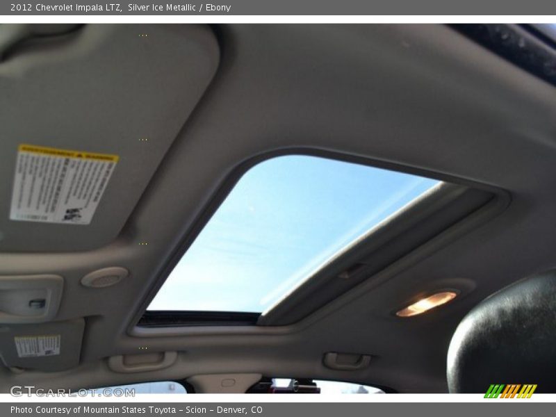 Silver Ice Metallic / Ebony 2012 Chevrolet Impala LTZ