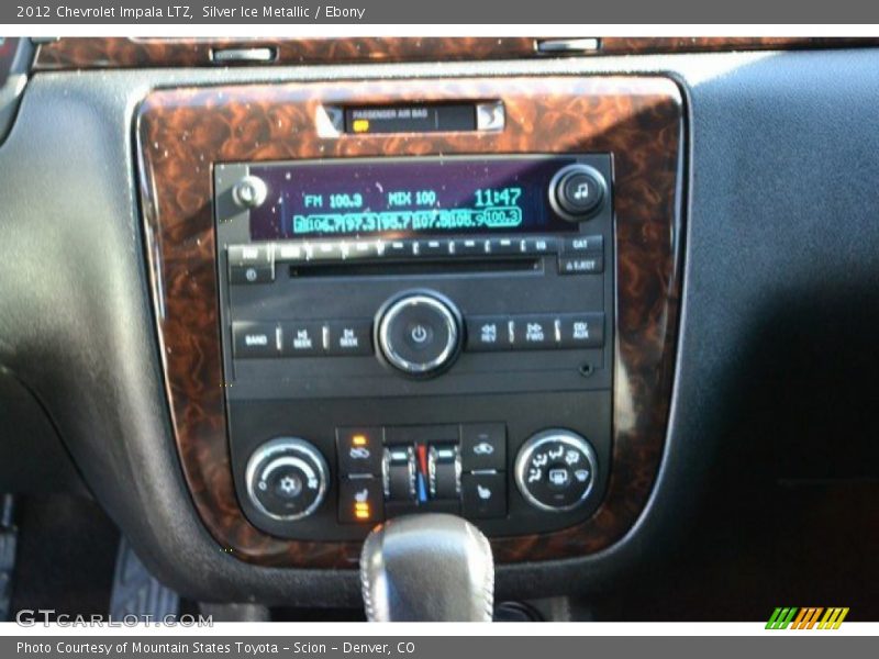 Silver Ice Metallic / Ebony 2012 Chevrolet Impala LTZ