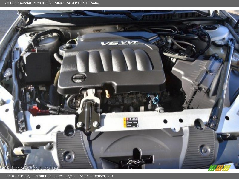 Silver Ice Metallic / Ebony 2012 Chevrolet Impala LTZ