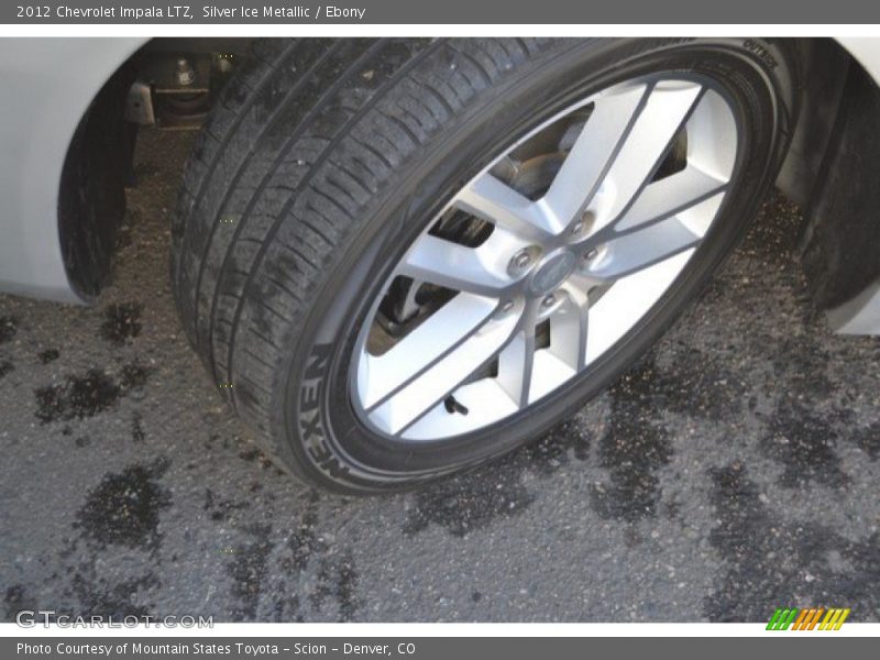 Silver Ice Metallic / Ebony 2012 Chevrolet Impala LTZ