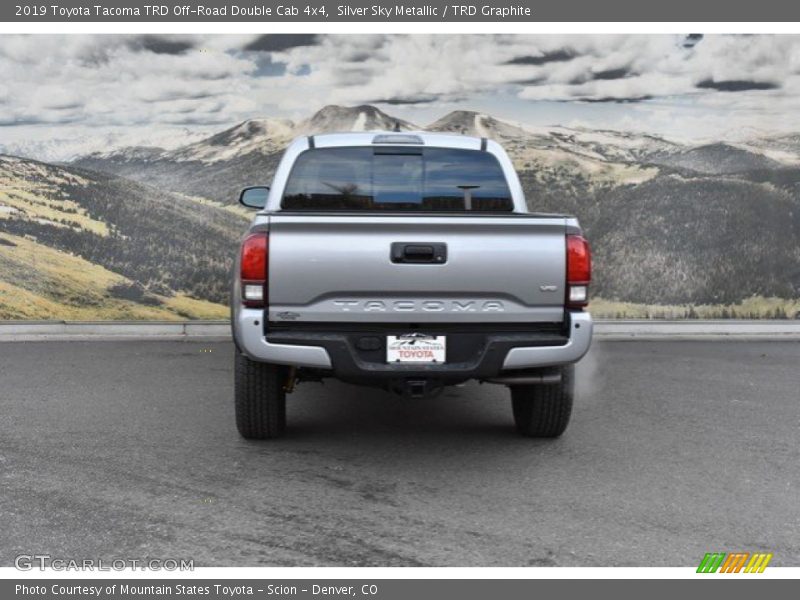 Silver Sky Metallic / TRD Graphite 2019 Toyota Tacoma TRD Off-Road Double Cab 4x4