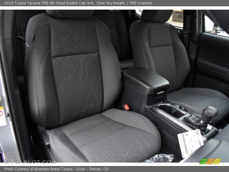 Silver Sky Metallic / TRD Graphite 2019 Toyota Tacoma TRD Off-Road Double Cab 4x4