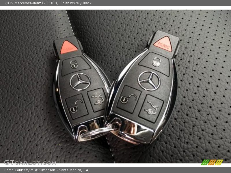 Keys of 2019 GLC 300