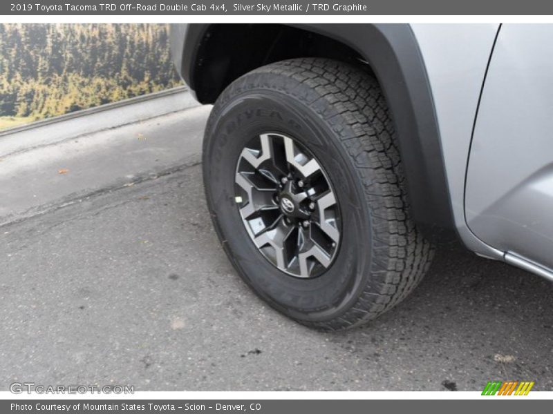 Silver Sky Metallic / TRD Graphite 2019 Toyota Tacoma TRD Off-Road Double Cab 4x4