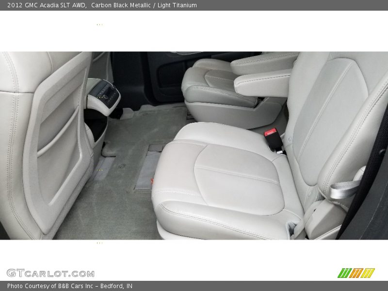 Carbon Black Metallic / Light Titanium 2012 GMC Acadia SLT AWD