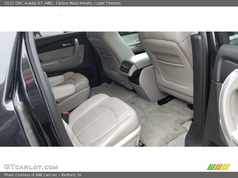 Carbon Black Metallic / Light Titanium 2012 GMC Acadia SLT AWD