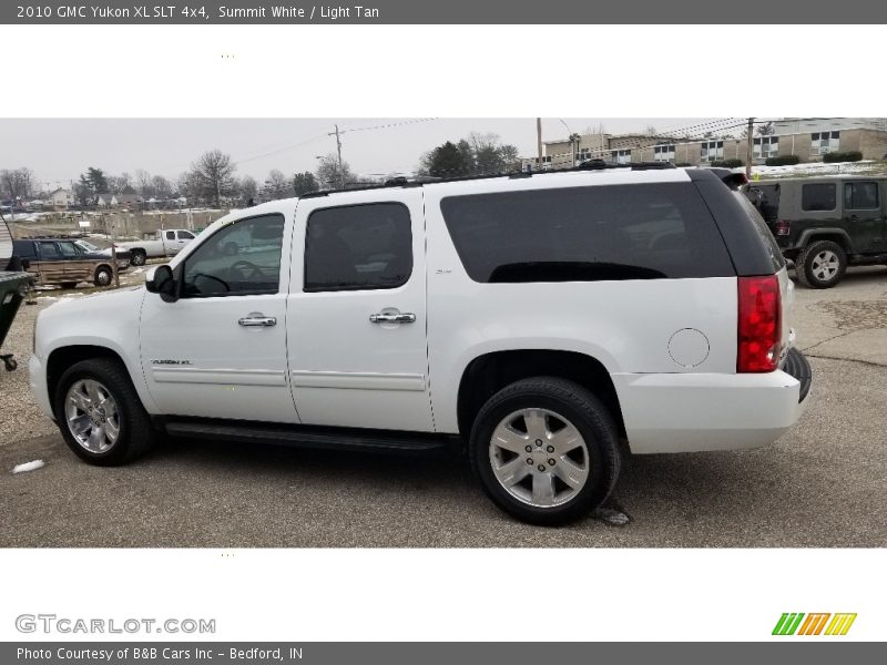 Summit White / Light Tan 2010 GMC Yukon XL SLT 4x4