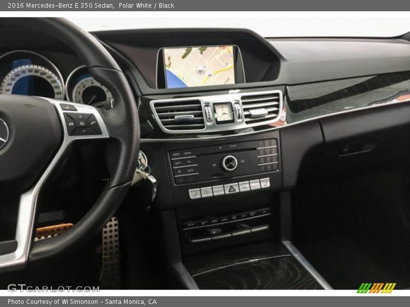 Polar White / Black 2016 Mercedes-Benz E 350 Sedan