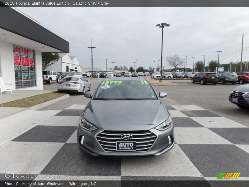 Galactic Gray / Gray 2018 Hyundai Elantra Value Edition