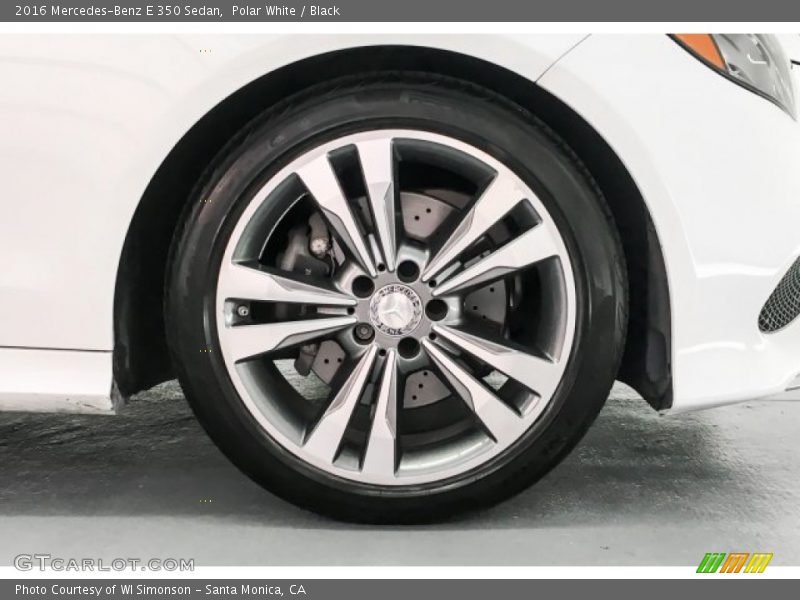 Polar White / Black 2016 Mercedes-Benz E 350 Sedan