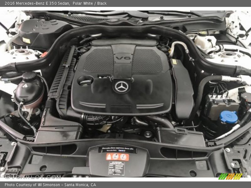 Polar White / Black 2016 Mercedes-Benz E 350 Sedan