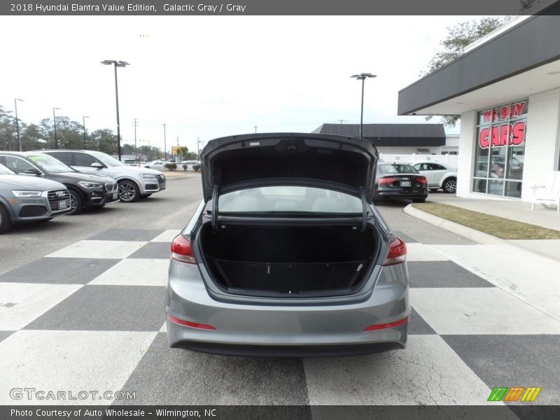 Galactic Gray / Gray 2018 Hyundai Elantra Value Edition