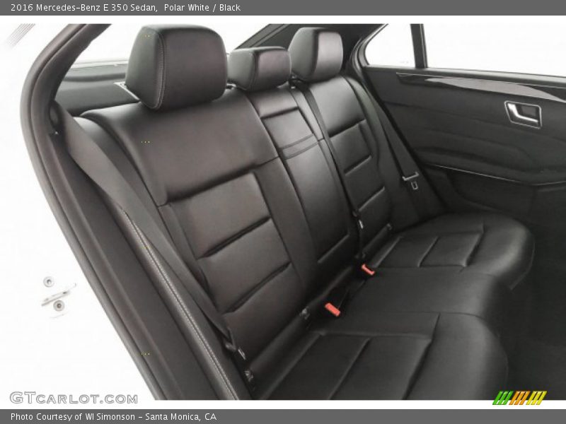 Polar White / Black 2016 Mercedes-Benz E 350 Sedan