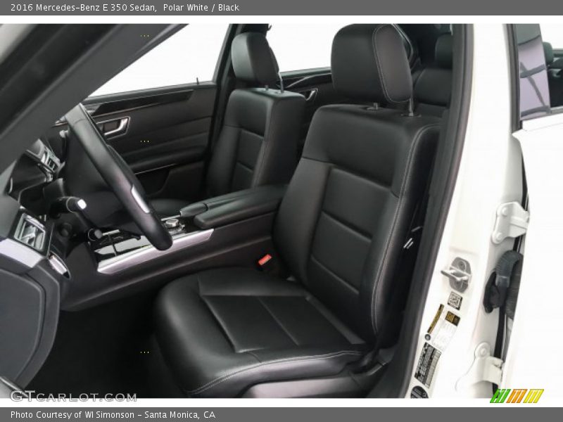 Polar White / Black 2016 Mercedes-Benz E 350 Sedan