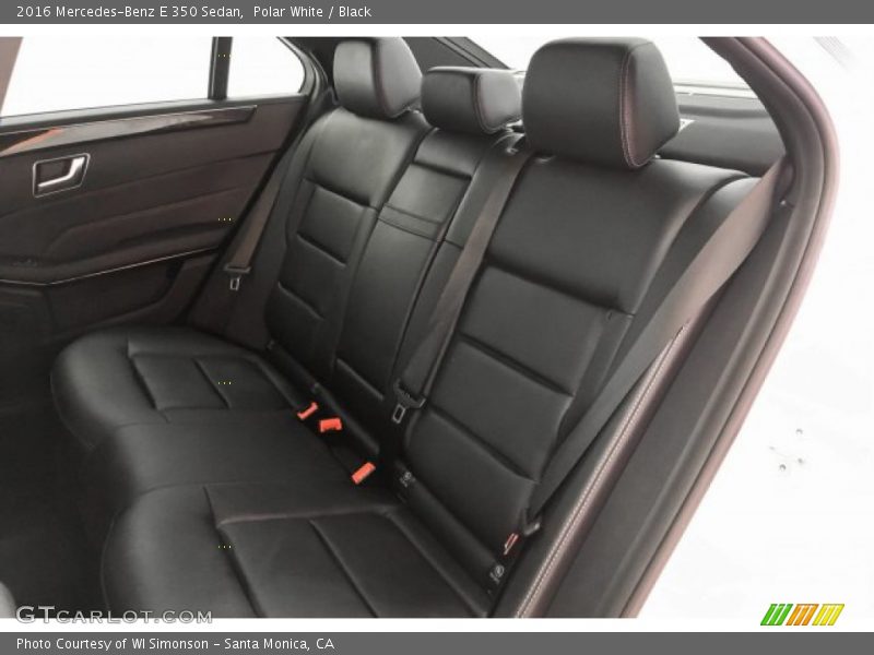 Polar White / Black 2016 Mercedes-Benz E 350 Sedan