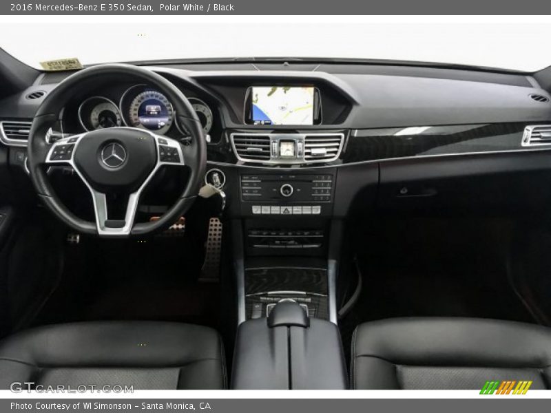 Polar White / Black 2016 Mercedes-Benz E 350 Sedan
