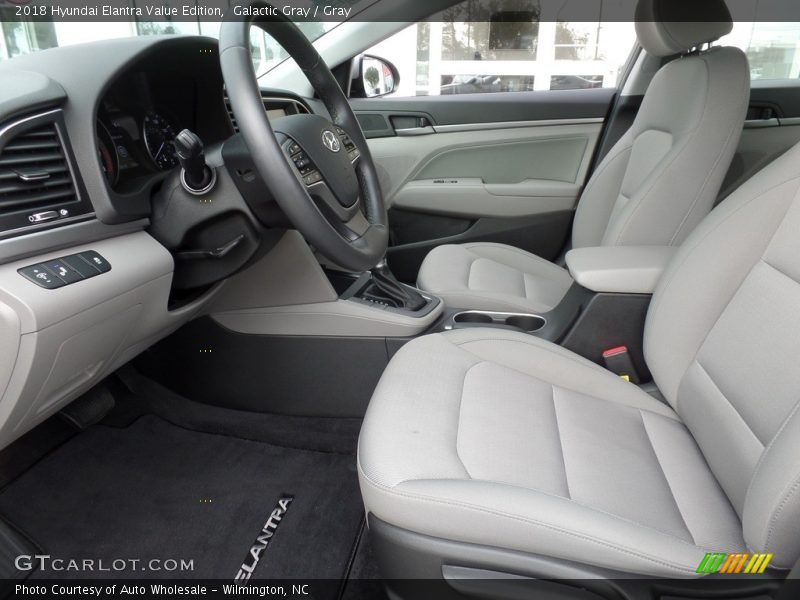 Galactic Gray / Gray 2018 Hyundai Elantra Value Edition