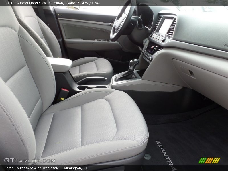 Galactic Gray / Gray 2018 Hyundai Elantra Value Edition