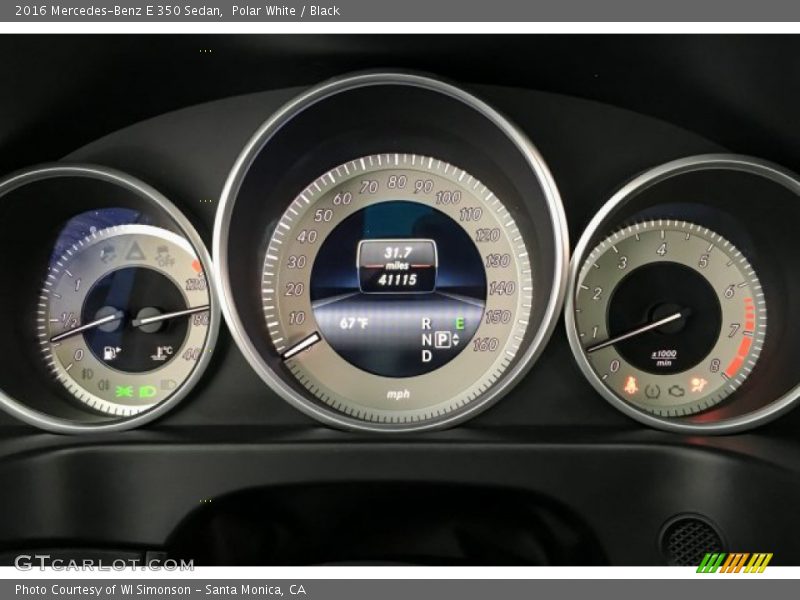 Polar White / Black 2016 Mercedes-Benz E 350 Sedan