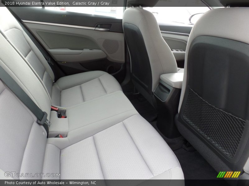 Galactic Gray / Gray 2018 Hyundai Elantra Value Edition