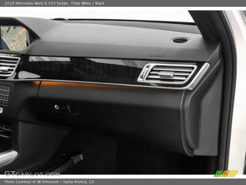 Polar White / Black 2016 Mercedes-Benz E 350 Sedan