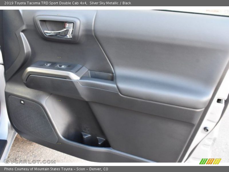 Silver Sky Metallic / Black 2019 Toyota Tacoma TRD Sport Double Cab 4x4