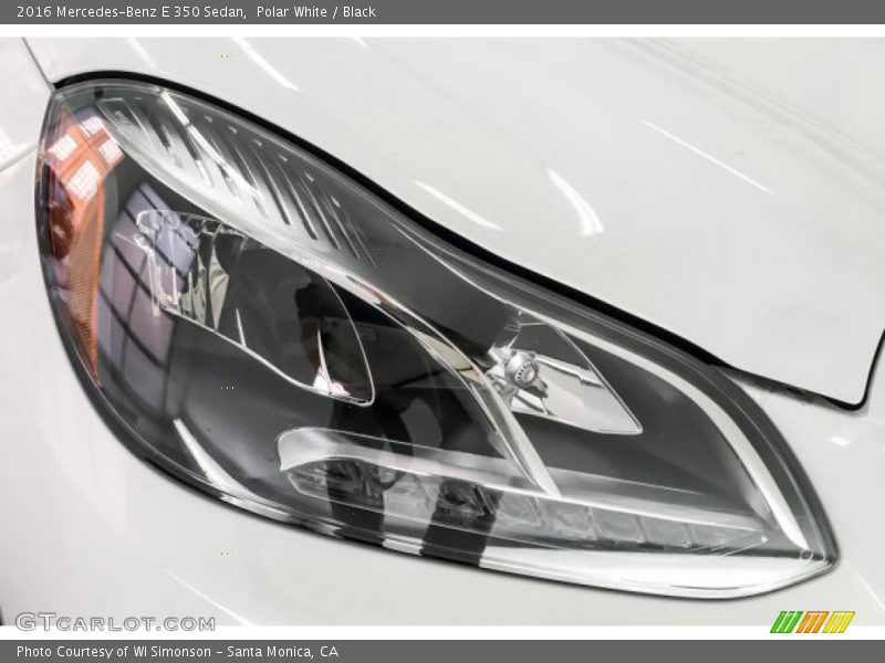 Polar White / Black 2016 Mercedes-Benz E 350 Sedan