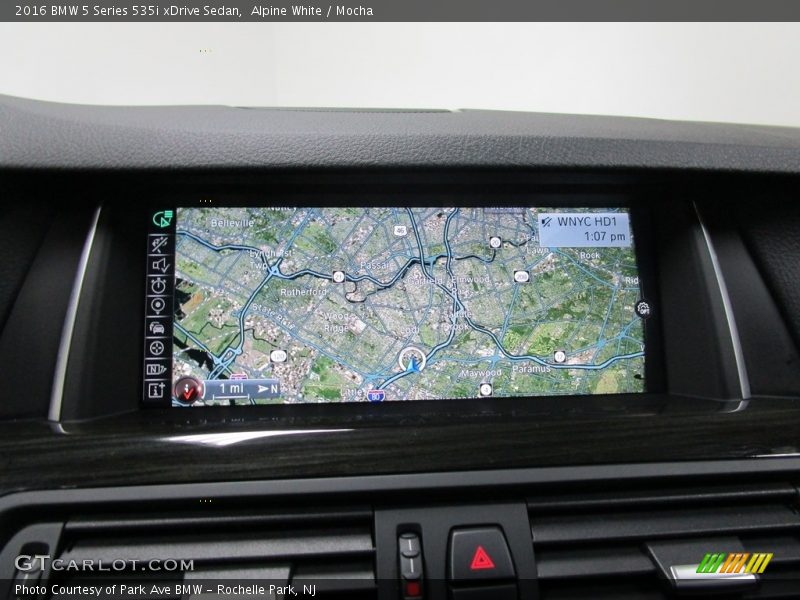 Alpine White / Mocha 2016 BMW 5 Series 535i xDrive Sedan