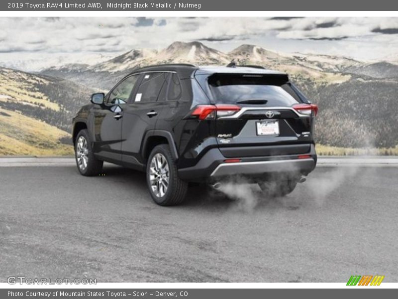 Midnight Black Metallic / Nutmeg 2019 Toyota RAV4 Limited AWD