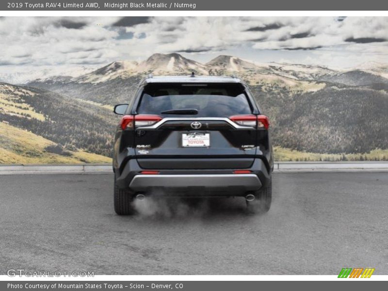 Midnight Black Metallic / Nutmeg 2019 Toyota RAV4 Limited AWD