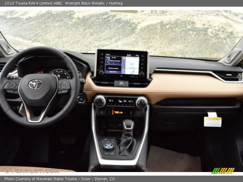 Dashboard of 2019 RAV4 Limited AWD