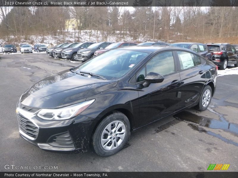 Mosaic Black Metallic / Jet Black/­Galvanized 2019 Chevrolet Cruze LS