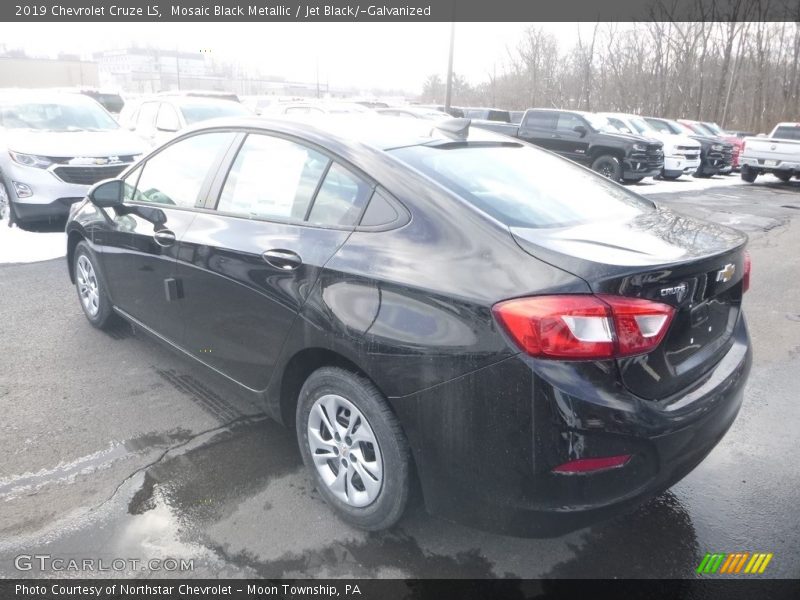 Mosaic Black Metallic / Jet Black/­Galvanized 2019 Chevrolet Cruze LS