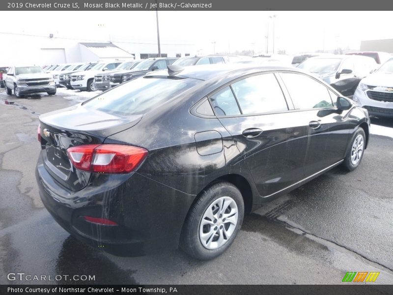Mosaic Black Metallic / Jet Black/­Galvanized 2019 Chevrolet Cruze LS