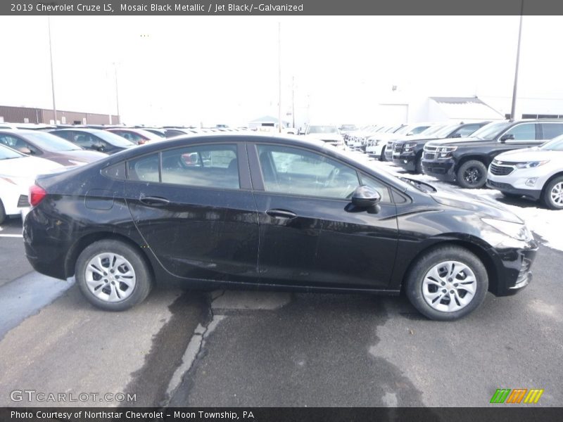 Mosaic Black Metallic / Jet Black/­Galvanized 2019 Chevrolet Cruze LS